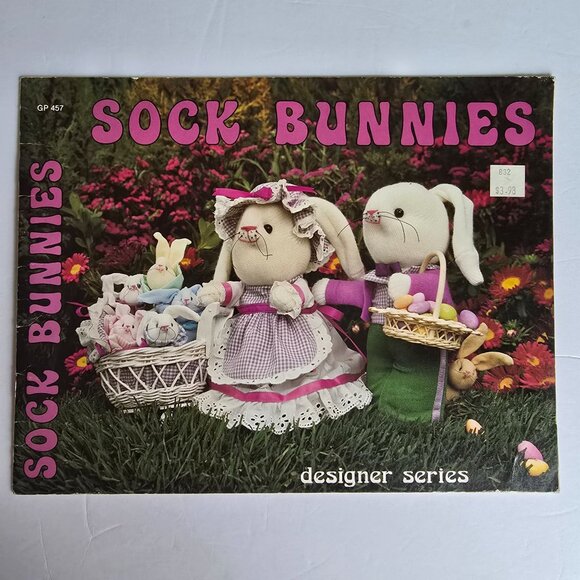 Sock Bunnies Designer Series Craft Pattern Booklet By Quick Publications - Picture 16 of 16